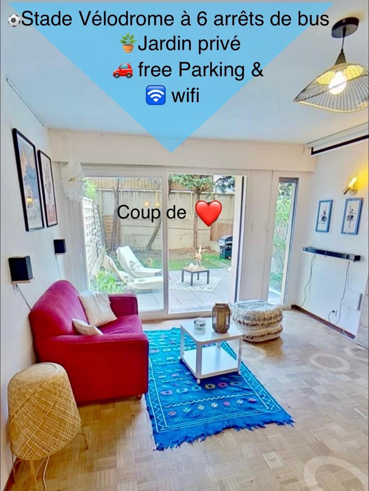Petit Soleil Velodrome-Marseille Apartment Ngoại thất bức ảnh